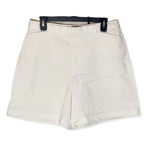 Dockers Vintage Y2K White Flat Front Shorts 12